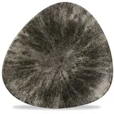 Churchill 12 x Teller dreieckig 19,2cm, Studio Prints Stone black