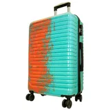 MONOPOL Sierra 4-Rollen 66 cm / 66 l türkis/orange