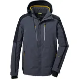 KILLTEC Herren Skijacke/Funktionsjacke mit abzippbarer Kapuze und Schneefang KSW 69 MN SKI JCKT, 6XL,