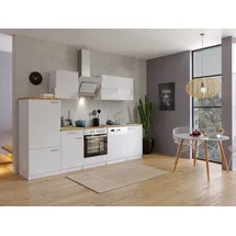 Respekta Küche Küchenzeile Küchenblock Einbauküche 280 cm respekta