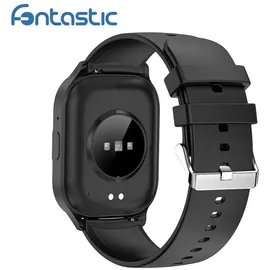 Fontastic Mento AMOLED Smartwatch schwarz