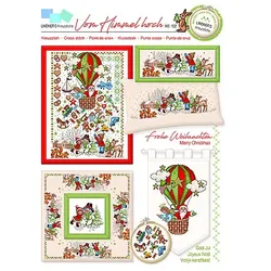 Stickvorlage "Vom Himmel hoch"