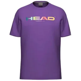 Head Racket Head, Rainbow T-Shirt Men, Purple