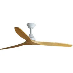 Faro ALO L Weiß/Holz DC-Ventilator
