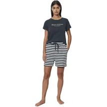 Marc O'Polo Pyjama Mix & Match Cotton-Woven Blau XS (34)