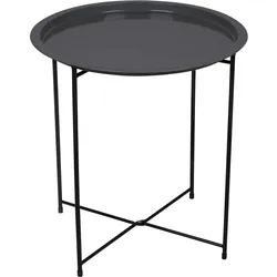 Serviertisch Harlem Tablett Campingtisch Gartentisch Klapptisch Grill BBQ 46x50 SCHWARZ No Size