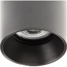 faro BARCELONA Stan Deckenleuchte 1xGU10 Schwarz/Aluminium