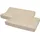 Meyco Baby Wickelauflagenbezug Frottee - 2er Pack - 50x70cm - Spannbetttuch Wickelunterlage - 80% Baumwolle - Oeko Tex zertifiziert - kuschelig weich - waschmaschinenfest - Sand