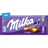 Milka Tafelschokolade Kuhflecken 90 g, 24er Pack