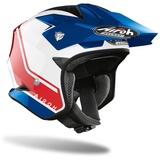 Airoh Helm TRR S KEEN BLUE/RED GLOSS XS