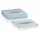Zeller Untersetzer transparent 10,0 x 10,0 cm 4-tlg., 4 St.