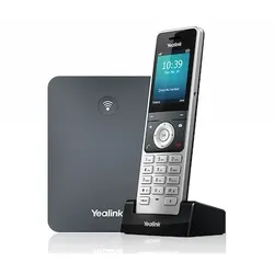 Yealink W76P - Schnurloses Telefon / VoIP-Telefon mit Rufnummernanzeige