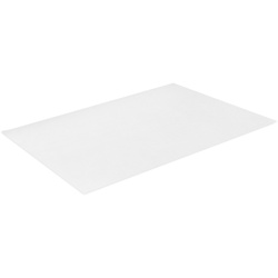 1-PACK 500x Backpapier Zuschnitte weiß 57 x 98 cm