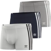 Adidas Boxer »Comfort Flex Cotton«, (Packung, 3 St.), mit schnelltrocknenden Eigenschaften, Gr. M (5), 908-blau/grau/weiß, , 84253322-M