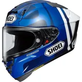 Shoei X-SPR Pro A. Marquez 73 V2, Integralhelm - Blau/Dunkelblau/Weiß - S