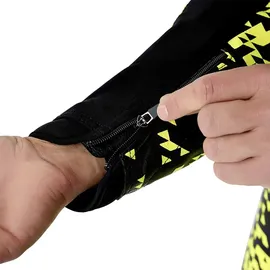 RST Pro Series D3O Airbag Lederkombi - Neon Yellow - XS