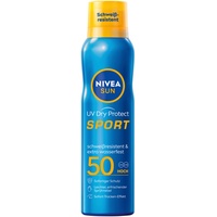 NIVEA Sun UV Dry Protect erfrischeder Sprühnebel LSF 50 200 ml
