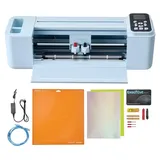 Vevor Vinylschneidemaschine 30 cm, Schneideplotter/Plottermaschine mit Tastensteuerung & Touchscreen, Kompatibel mit Mac/Windows/Android/iOS, Vinylcutter für Bastelarbeiten, Karten & Wohnaccessoires