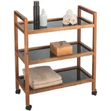 Wenko Badregal Fondi Holz Braun