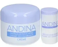 ANDINA Crème décolorante + Poudre accélératrice 30 ml