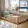 Kids Collective Jugendbett Bodenbett 120 x 200 cm Kiefer massiv braun Zimt