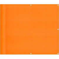 vidaXL Balkon-Sichtschutz Orange 90x700 cm 100% Polyester-Oxford, Balkonsichtschutz, Balkonbespannung, Balkon Windschutz, Sichtschutz