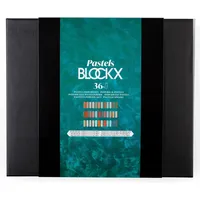 Blockx Pastellkreide Holzbox 36 St.