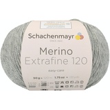Schachenmayr since 1822 Merino Extrafine 120, 50G light grey heather Handstrickgarne