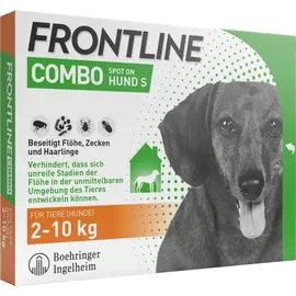 Boehringer Ingelheim Frontline Combo Spot On Hund S 2-10 kg 3 St