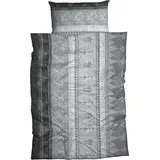 Casatex India Paisley Silber 135 x 200 cm + 80 x 80 cm