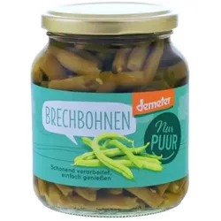 NurPuur Brechbohnen demeter 340g