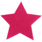 Primaflor Primaflor-Ideen in Textil Platzset »Stern, Weihnachtsdeko«, (Set, 6 St.), ideal als Untersetzer oder Tischdeko, Größe 16,5 cm, pink