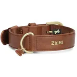 Zwei Leo Le15 Führleine - Cognac - One Size