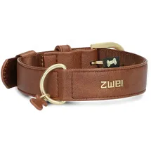 Zwei Leo Le15 Führleine - Cognac - One Size