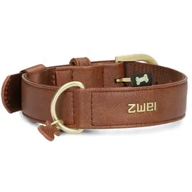 Zwei Leo Le15 Führleine - Cognac - One Size