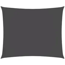 vidaXL Sonnensegel Oxford Gewebe Rechteckig 4x6 m Anthrazit