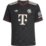 adidas FC Bayern 25/26 Third Kinder Trikot, schwarz