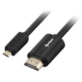 Sharkoon HDMI mit Ethernetkabel - mikro HDMI (M)