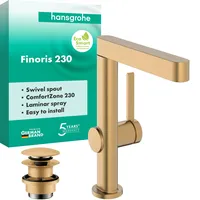 Hansgrohe Finoris Einhandmischer Brushed Bronze