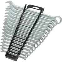 FAMEX 10355-15 Ringmaulschlüssel Satz im Halter - 15-tlg.