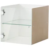 IKEA KALLAX Vitrinentüreinsatz 33 x 33 cm Weiß