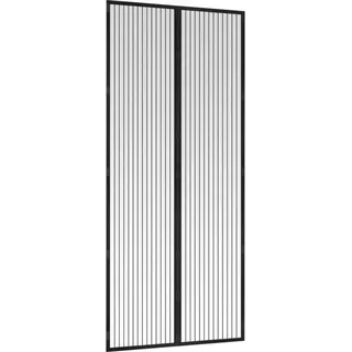 Primaster Fliegengitter 95 x 215 cm Schwarz