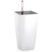 LECHUZA Mini-Cubi Komplettset 9,5 x 9,5 x 18,5 cm weiß hochglanz