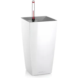 LECHUZA Mini-Cubi Komplettset 9,5 x 9,5 x 18,5 cm weiß hochglanz