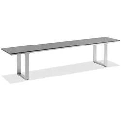 Niehoff Nemo Bank Edelstahl Beton - Silber