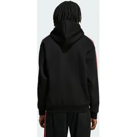 adidas Hoodie TIPPED STRIPES Schwarz XS