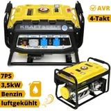 Stromerzeuger Benzin Stromaggregat Notstromaggregat Leise Stromgenerator 7 PS