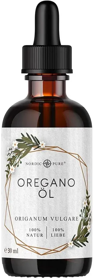 Oregano öl Mit 80% Carvacrol Vegan Nordic Pure