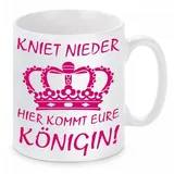 Herzbotschaft Kaffeetasse 0,3 l Weiß