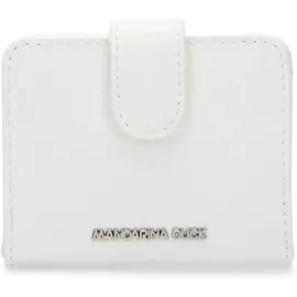Mandarina Duck Mellow Leather Geldbörse Damen blanc